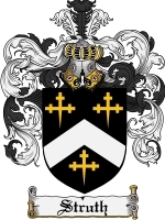 Struth Family Crest / Coat of Arms JPG or PDF Image Download