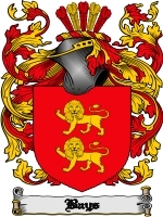 Bays Family Crest / Coat of Arms JPG or PDF Image Download