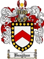 Beaghan Family Crest / Coat of Arms JPG or PDF Image Download