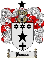 Bosma Family Crest / Coat of Arms JPG or PDF Image Download