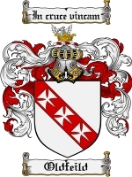 Oldfeild Family Crest / Coat of Arms JPG or PDF Image Download