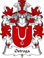 Ostroga Family Crest / Coat of Arms JPG or PDF Image Download
