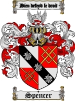 Spencer Family Crest / Coat of Arms JPG or PDF Image Download - Coat of ...