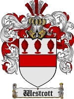 Westcott Family Crest / Coat of Arms JPG or PDF Image Download - Coat ...