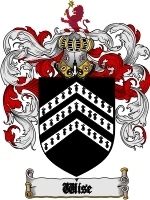 Wise Family Crest / Coat of Arms JPG or PDF Image Download - Coat of Arms