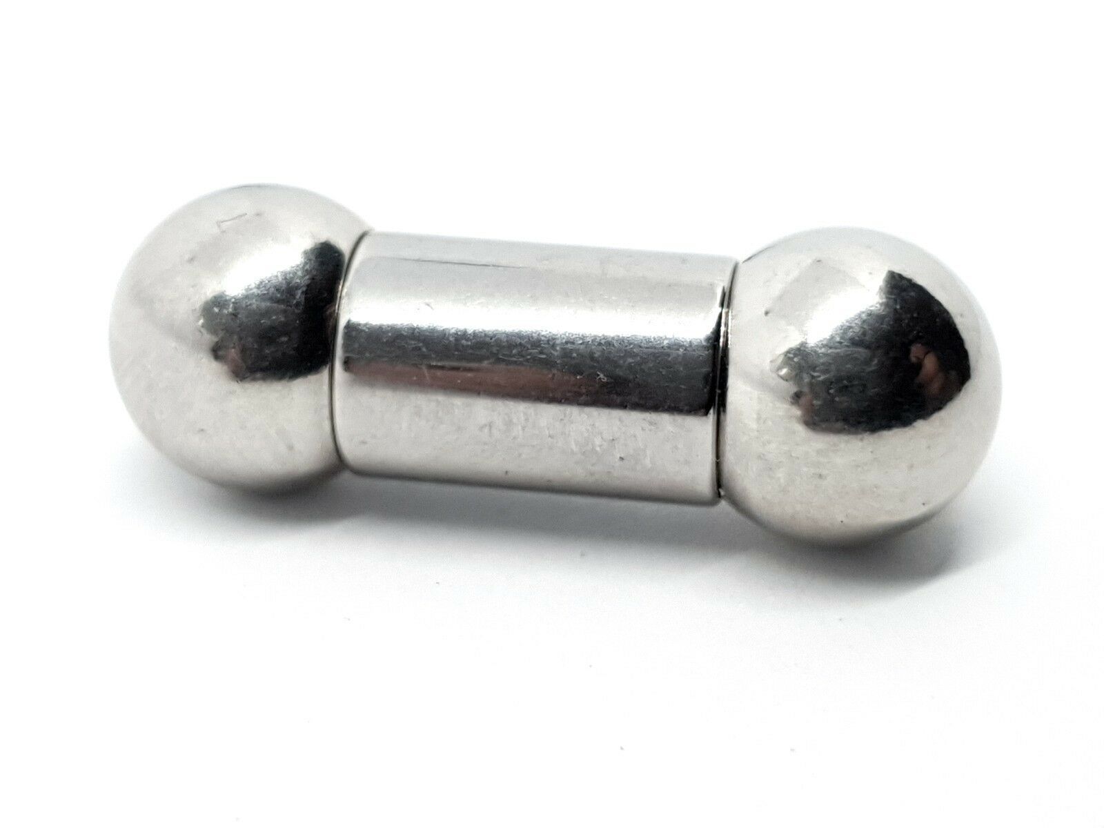 Large Barbell Piercing Bar Heavy Gauge Titanium 0g (8mm) 10mm Ball mm