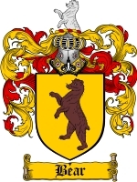 Bear Family Crest / Coat of Arms JPG or PDF Image Download