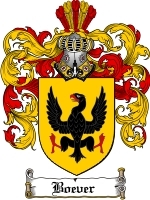 Boever Family Crest / Coat of Arms JPG or PDF Image Download