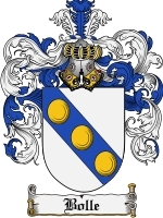 Bolle Family Crest / Coat of Arms JPG or PDF Image Download