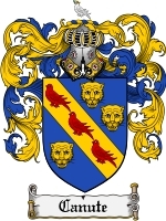 Canute Family Crest / Coat of Arms JPG or PDF Image Download