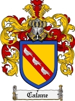 Calane Family Crest / Coat of Arms JPG or PDF Image Download