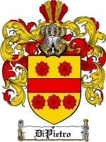 Dipietro Family Crest / Coat of Arms JPG or PDF Image Download - Coat ...