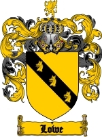 Lowe Family Crest / Coat of Arms JPG or PDF Image Download