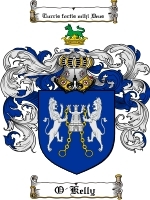 O'Kelly Family Crest / Coat of Arms JPG or PDF Image Download