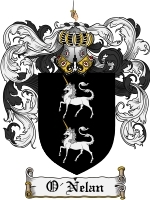 O'Nelan Family Crest / Coat of Arms JPG or PDF Image Download