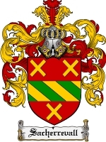 Sacherrevall Family Crest / Coat of Arms JPG or PDF Image Download