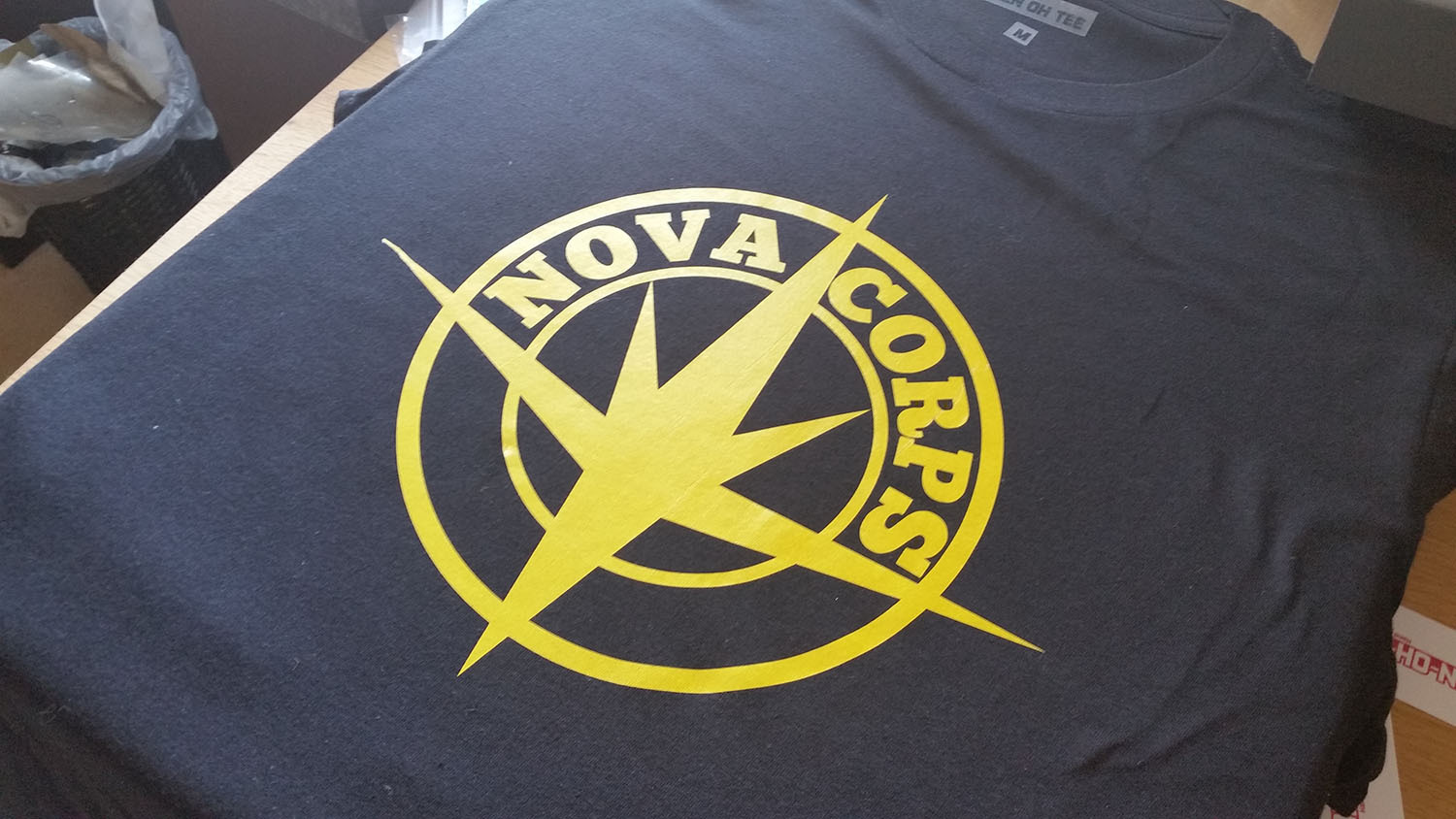 Nova Corps Logo Guardians of the Galaxy Marvel Comics inspired T-shirt ...