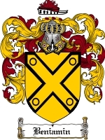 Beniamin Family Crest / Coat of Arms JPG or PDF Image Download