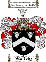 Bulkely Family Crest / Coat of Arms JPG or PDF Image Download