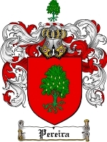 Pereira Family Crest / Coat of Arms JPG or PDF Image Download