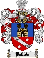 Bellido Family Crest / Coat of Arms JPG or PDF Image Download