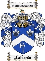 Falshaw Family Crest / Coat of Arms JPG or PDF Image Download
