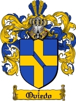 Oviedo Family Crest / Coat of Arms JPG or PDF Image Download