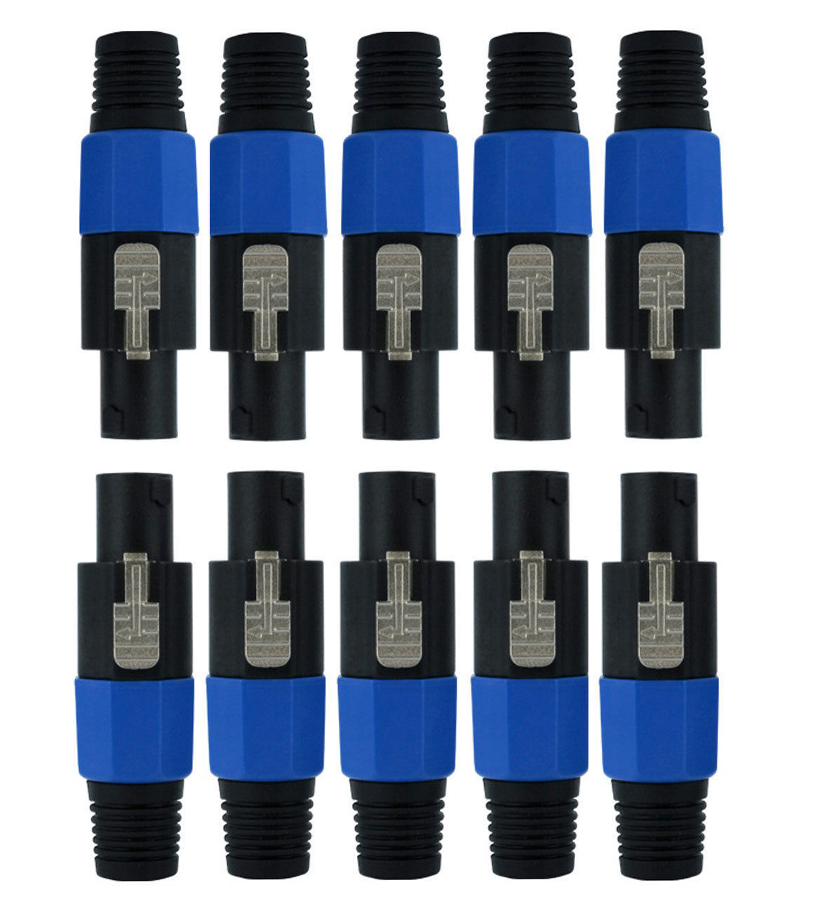 2Pole Conductor Speaker Cable Male Connector for SPEAKON Audio Loudspeaker 10