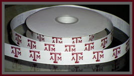 Texas A&M University Inspired Grosgrain Ribbon - $7.90