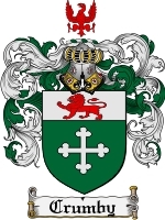 Crumby Family Crest / Coat of Arms JPG or PDF Image Download