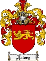 Falvey Family Crest / Coat of Arms JPG or PDF Image Download