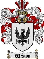 Weston Family Crest / Coat of Arms JPG or PDF Image Download
