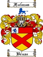 Bruze Family Crest / Coat of Arms JPG or PDF Image Download