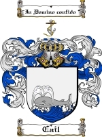 Cail Family Crest / Coat of Arms JPG or PDF Image Download