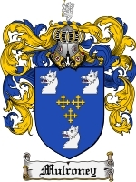 Mulroney Family Crest / Coat of Arms JPG or PDF Image Download
