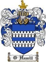O'Hamill Family Crest / Coat of Arms JPG or PDF Image Download
