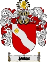 Pukas Family Crest / Coat of Arms JPG or PDF Image Download