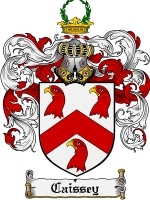 Caissey Family Crest / Coat of Arms JPG or PDF Image Download