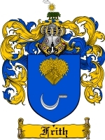 Frith Family Crest / Coat of Arms JPG or PDF Image Download