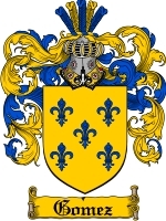 Gomez Family Crest / Coat of Arms JPG or PDF Image Download