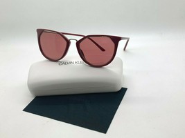 New Calvin Klein Sunglasses Ck 18531S 605 BURGUNDY/LIGHT Gold 54-21-140MM /CASE - $44.59
