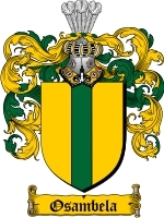 Osambela Family Crest / Coat of Arms JPG or PDF Image Download