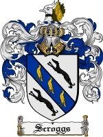 Scroggs Family Crest / Coat of Arms JPG or PDF Image Download