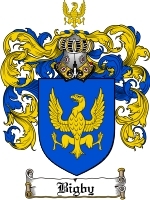 Bigby Family Crest / Coat of Arms JPG or PDF Image Download