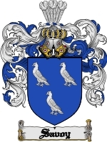 Savoy Family Crest / Coat of Arms JPG or PDF Image Download