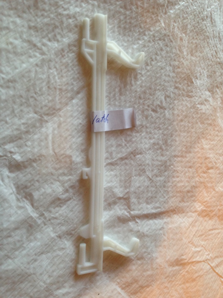 GE Microwave Oven OEM Door Latch Hook Key White WB10X10013 Microwave