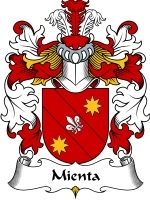 Mienta Family Crest / Coat of Arms JPG or PDF Image Download