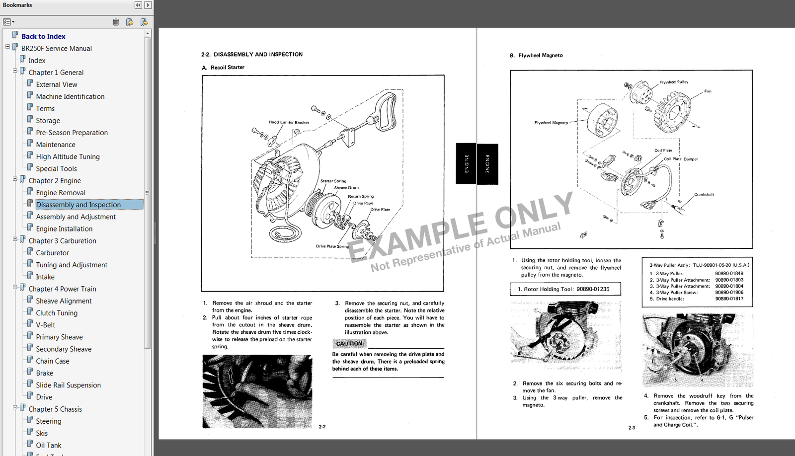 Yamaha Enticer 300 Shop Manual