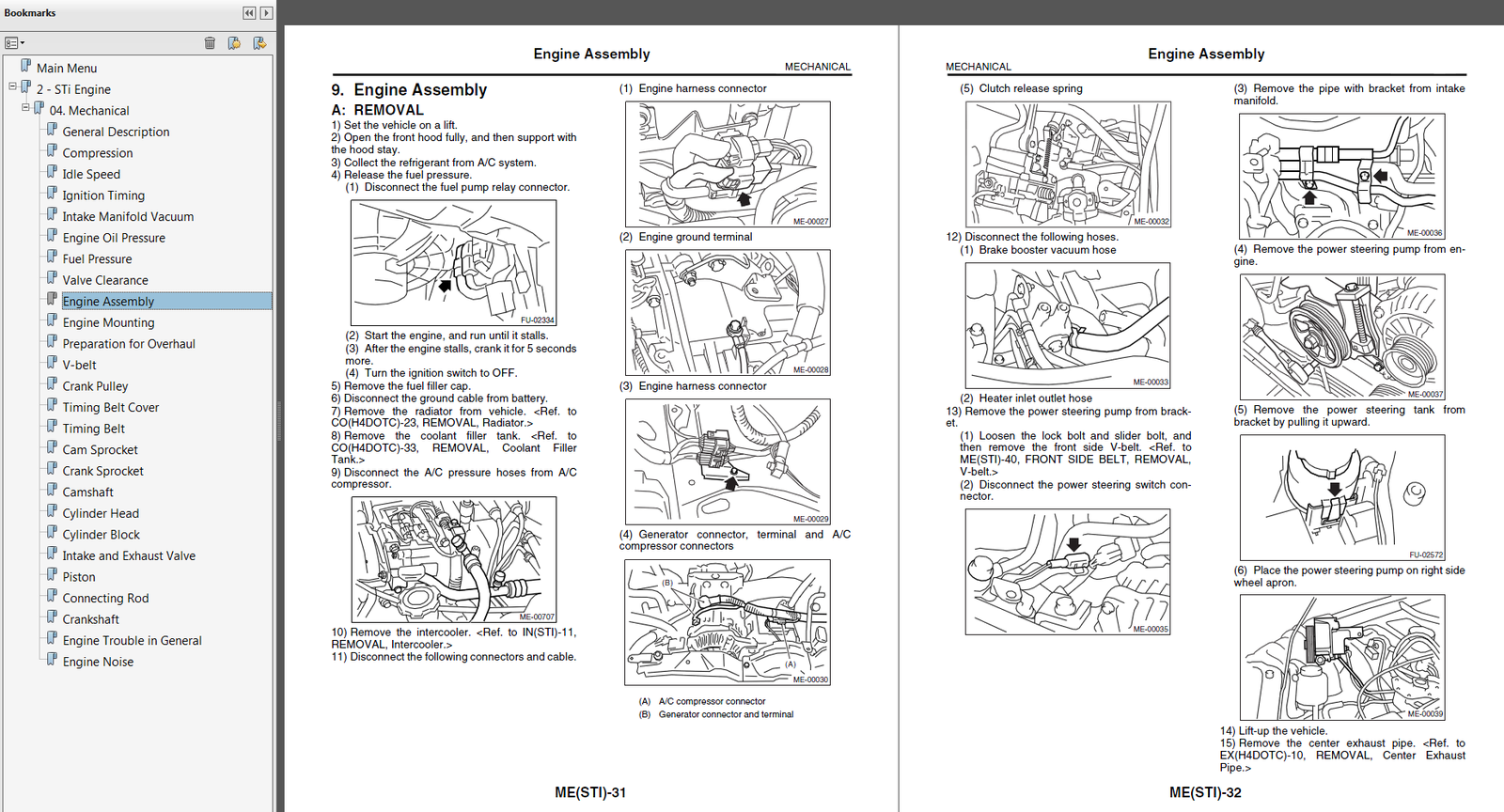 Sample4. Sample4. 2007 Subaru Impreza 2.5i WRX STi Factory Repair Service  Manual. Free Shipping