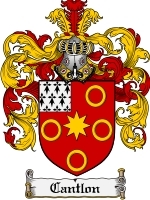 Cantlon Family Crest / Coat of Arms JPG or PDF Image Download